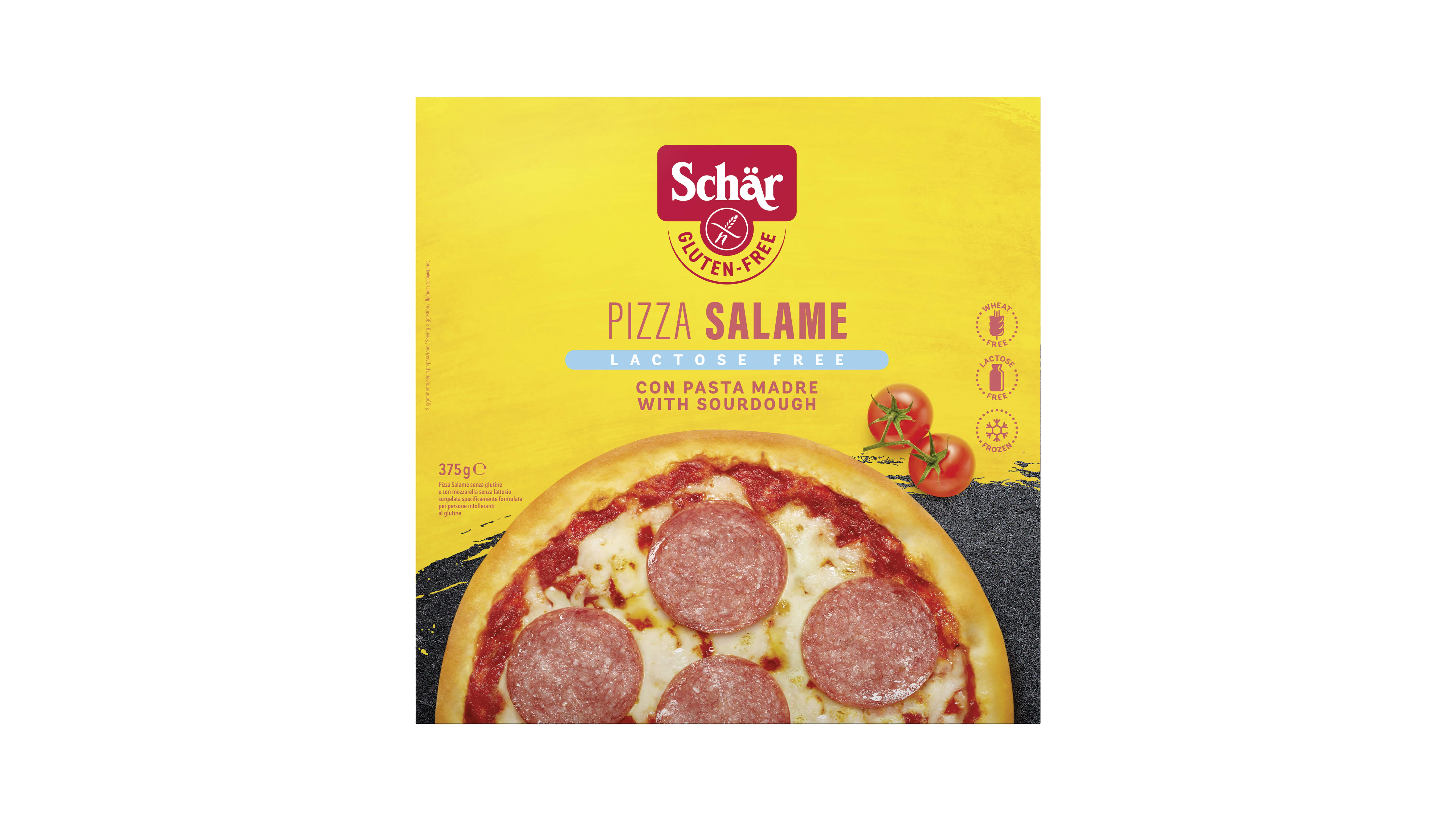 Schär Pizza salame glutenvrij 375g